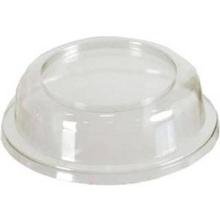 Plastlåg Klart Til Dessertbæger Ø95x25 Mm 50 Stk.