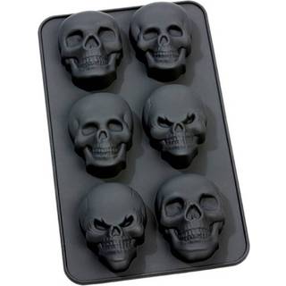 Totenkopf Silikon Backform