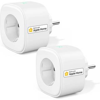 Meross Smart WiFi-stik med Apple HomeKit - 2-pak