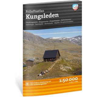 Calazo förlag Friluftsatlas Kungsleden 1:50.000 NoColour, OneSize