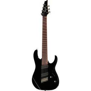 Ibanez RGMS7-BK Black Multiskala elektrisk guitar