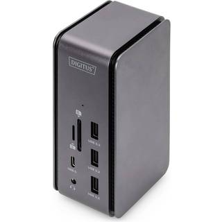 DIGITUS DA-70897 - docking station - USB4 - HDMI DP - 1GbE