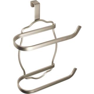 Idesign York Lyra Steel Over-the-Tank toiletpapiropbevaring Dispenser-7 """" X 4 """" X 9.5 """" Satin