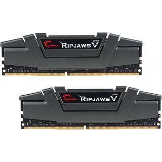 G.Skill Ripjaws V DDR4-3200 - 16GB - CL16 - Dual Channel (2 pcs) - Intel XMP - Grå