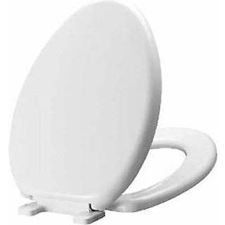 Miseno MNOS2000BWH MISENO MNOS2000 Universal Slow Close Langt toiletstol og låg