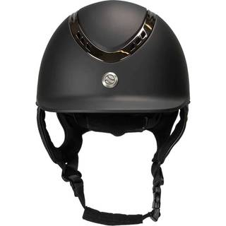 Ridehjelm VG1 Pardus Smooth Top Back on Track® Sort