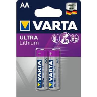 VARTA Ultra Lithium AA batteri, 2-pak