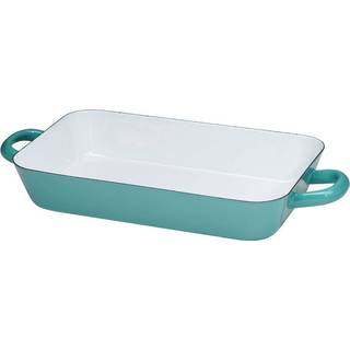 Riess Classic Nature Green Bratpfanne 29 x 18 cm - Emaille - Grün