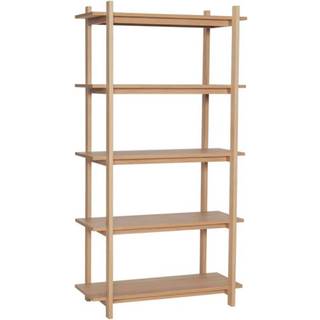 Hübsch Epoch Hylde - Bogreoler Eg Natural - 881509