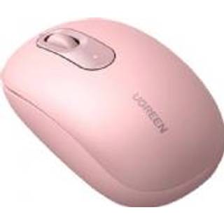 Ugreen trådløs mus 2.4GHz, USB-A - Pink
