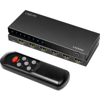 HDMI switch - 5 ind til 1 ud, 4K/60Hz, HDCP/HDR