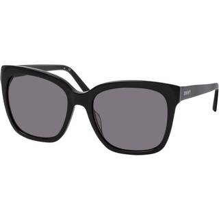 DKNY DK534S 001 56 Solbriller Mænd Black - Black - 56mm