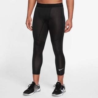 Nike Pro Dri-FIT-fitnesstights i 3/4-længde til mænd - sort - M