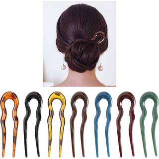 Lawie 7 Pack Plastic Hair Fork Pins spisepinde Habrusser Picks udskår