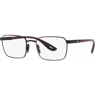 Ray - Ban Mand RX6507M F020 Optiske stel Stål Sort Transparent Geometrisk Normal