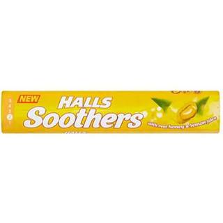 HALLS Soothers Halspastiller Honey & Lemon 45 gr.