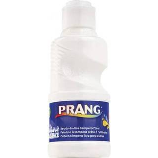 Prang Paint for Kids Tempera vaskbar klar til at bruge ikke -toksisk sikker 8 oz enkelt let hældningsflaske (hvid)
