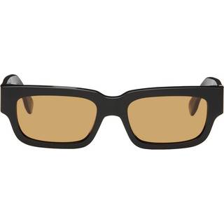 Retrosuperfuture Unisex OGN Roma Refined Solbriller Acetat Sort Brun Firkantet Normal