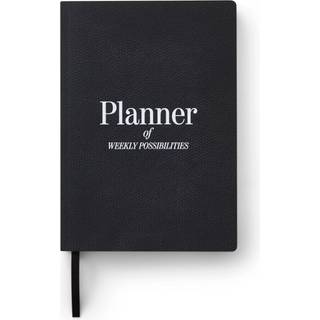 Printworks - Weekly Planner - Timeless, Black - Notesbøger og kort - Sort