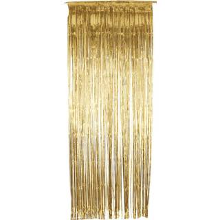 Lametta Vorhang Gold