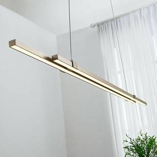 LED-pendellampe Tymon i bjælkeform, smal, udtræk