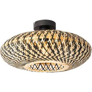Oriental loftslampe sort bambus 40 cm - Ostrava