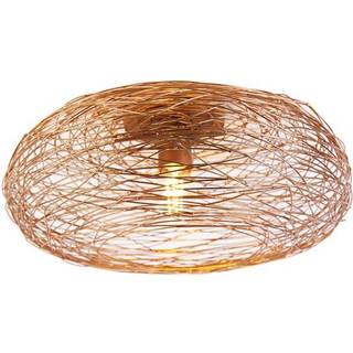 Design loftslampe kobber oval - Sarella