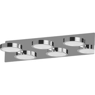 Lightme Aqua down LED-spejllampe, krom, 3 lyskilde