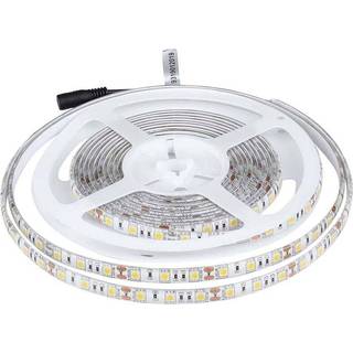 V-Tac 11W/m stænktæt LED strip - 5m, 60 LED pr. meter - Kulør : Varm