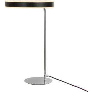 Lucande LED-bordlampe Yekta, sort, 59 cm, dæmpbar