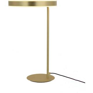 Lucande LED-bordlampe Yekta, messingfarvet, 59 cm, dæmpbar