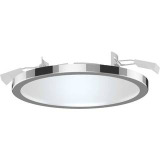 Lightme Aqua Pur LED-indbygningsspot Ø14,7 cm krom