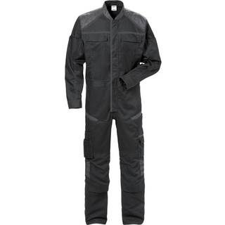 Fristads 129485 Kedeldragt 8555 / Arbejdskedeldragt Sort/grå L