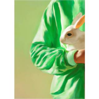 Paper Collective White Rabbit plakat 50x70 cm