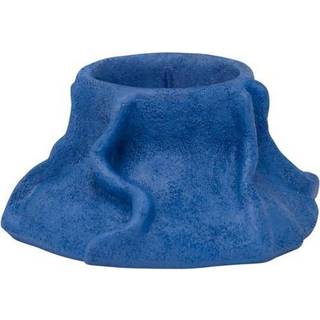 Mette Ditmer Art Piece lava lysestage Ø12,5 cm Cobalt