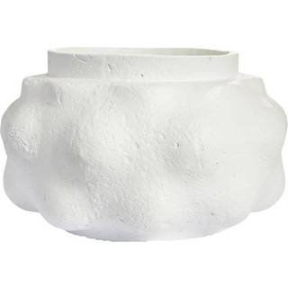 Jakobsdals Neva Vase L Ø24 Cm White - Serveringsskåle Papir Hvid - N812217-90