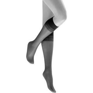 Glamour 20 Knæstrømper, Black, 39-42
