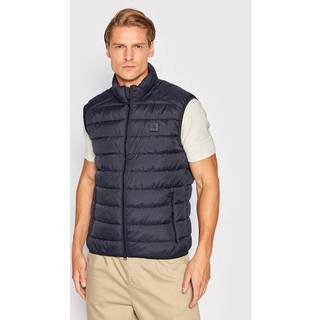 Marc O'Polo Herren Steppweste blau unifarben