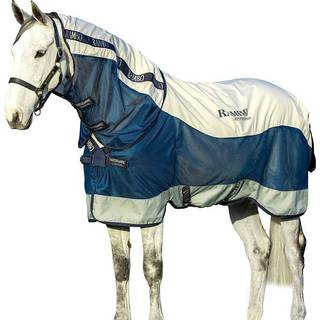 Regn-/Fluedækken Rambo Summer Series Turnout Horseware® Blå
