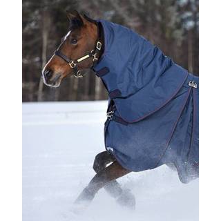 Horseware Rambo Optimo Hood 150g. - M / Navy/Burgundy