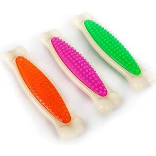 Hartz Chew 'n Clean Tuff Bone Tough Dog Chew Toy Large 3 Pack