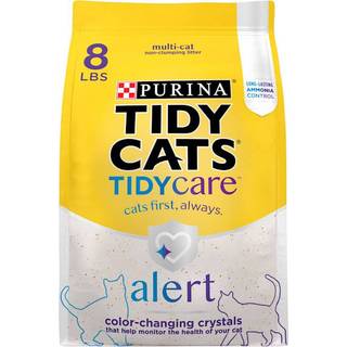 Purina ryddelige katte Tidligere plejeadvarsel med silicakrystaller - 8 lb. taske