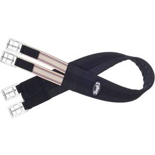 H?rd 1 polstret bomuld Engelsk omkrets sort 54-tommer