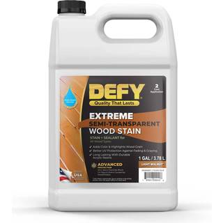 Defy Extreme Wood Stain Light Walnut 1-Gallon