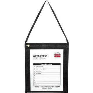 H?ngende butik billetindehaver med stof tilbage 9 """" x 12 """" 15/bx 74112