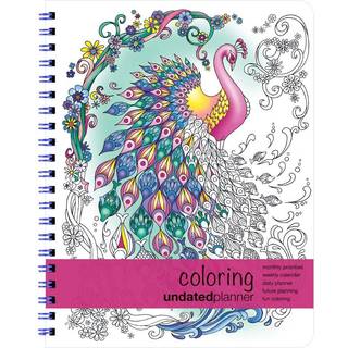 Handling Publishing Udateret farvel?gning Dagsplanl?gger (8,5 x 11 inches) Stor - Ugentlig og m?nedlig arrang?r Aftaleplan M?l og noter