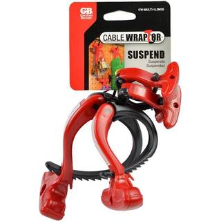 Gardner Bender CW-Multi-1l2m3s multi-pack kabel wraptor stor medium og lille sort/rød