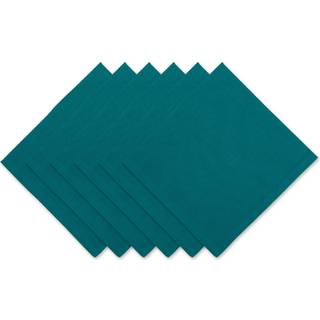 Storm Blue Solid Sapkin Set/6