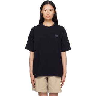 Maison Kitsune Fox Head T Shirt Black