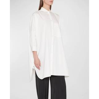 Jil Sander Cotton poplin shirt - white - XS